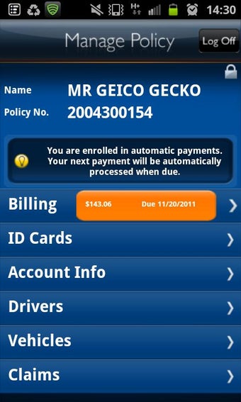 Imagen 1 para GEICO Mobile