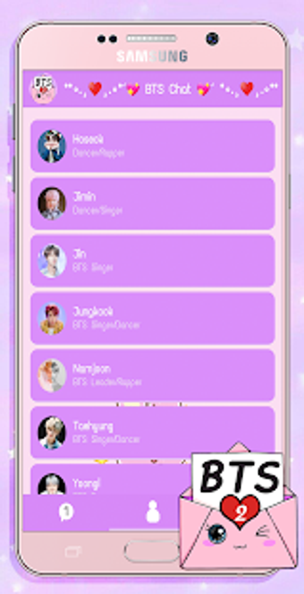 Image 1 for BTS Messenger! Chat Simul…