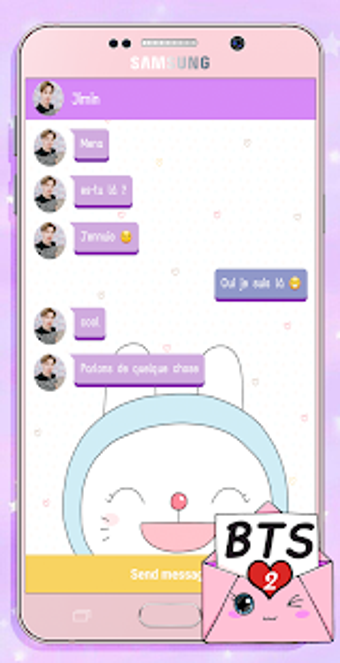 Image 0 for BTS Messenger! Chat Simul…