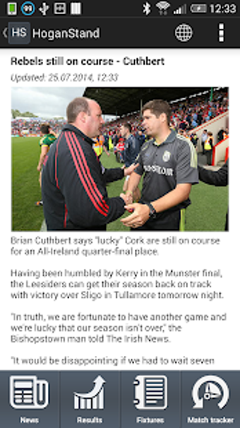 Imagen 0 para Hogan Stand - GAA news