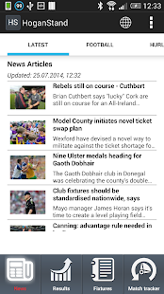 Imagen 0 para Hogan Stand - GAA news