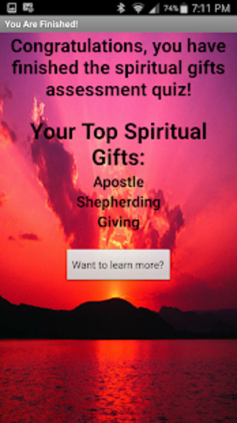 Imagen 0 para Spiritual Gifts Assessmen…