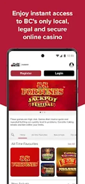 Image 0 for PlayNow Slots BC