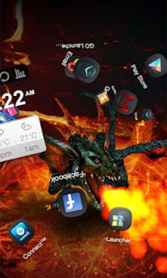 Image 0 for Fire Dragon Next 3D LWP