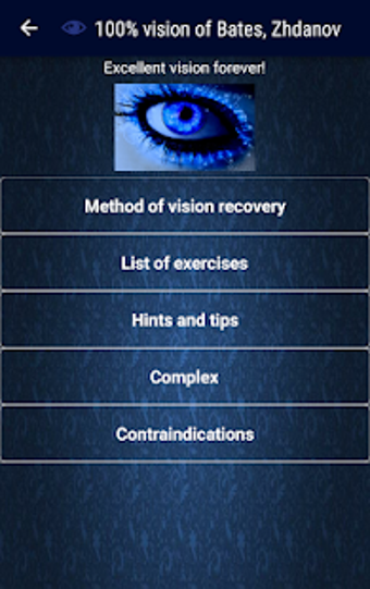 Imagen 3 para 100% vision Bates method