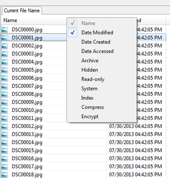Image 1 for File Attribute Changer