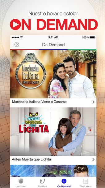 Imagen 0 para Univision NOW - TV en Viv…