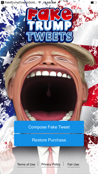Image 0 for Fake Trump Tweets