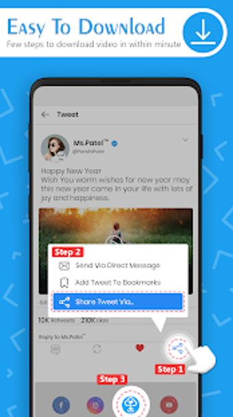Imagen 2 para Video Downloader for Twit…