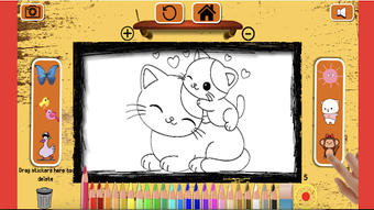 Imagen 0 para BTS Cute Kitty Coloring