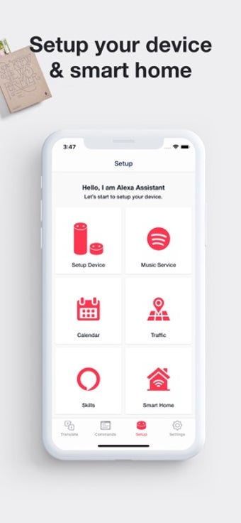 Image 1 for Skill Setup & Voice Comma…