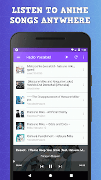 Imagen 1 para Radio Vocaloid - Free Mus…