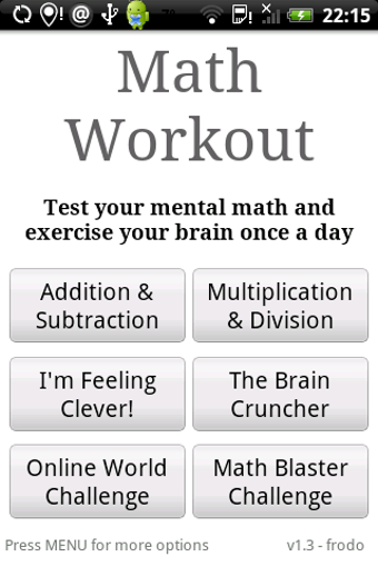 Imagen 0 para Math Workout Lite