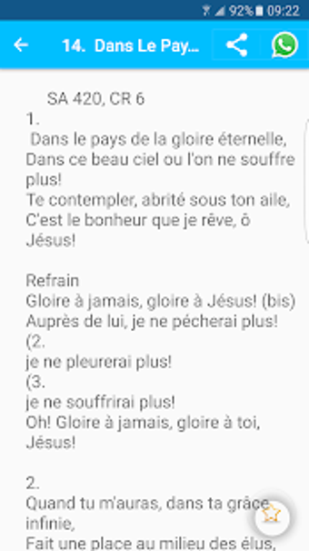 Image 0 for Chants D'Esperance