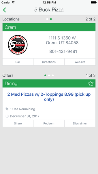 Image 2 for Coupon Calendar of Utah