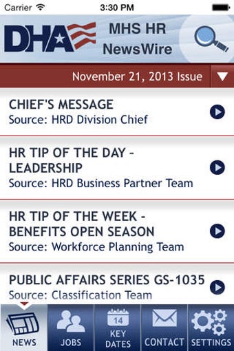 Image 0 for MHS HR NewsWire