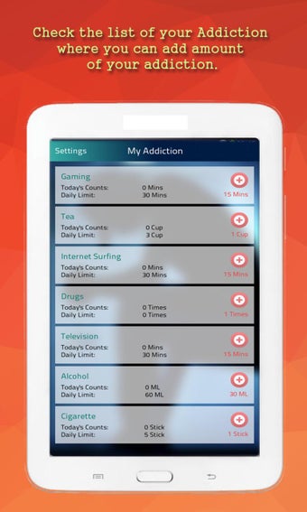 Image 1 for Addiction Tracker