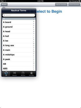 Image 0 for Nautical Terms for iPad