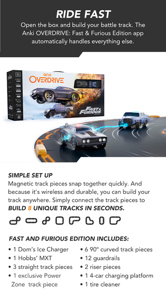 Imagen 1 para Anki OVERDRIVE: Fast & Fu…