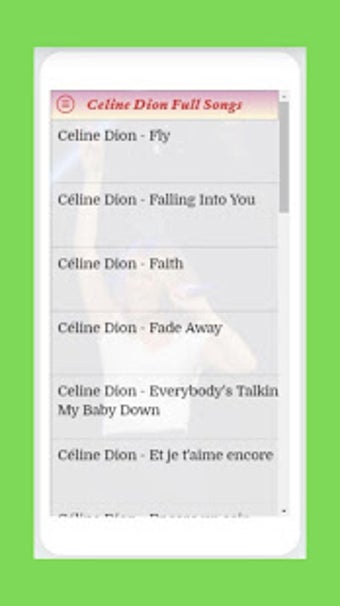 Image 0 for Celine Dion Full Songs