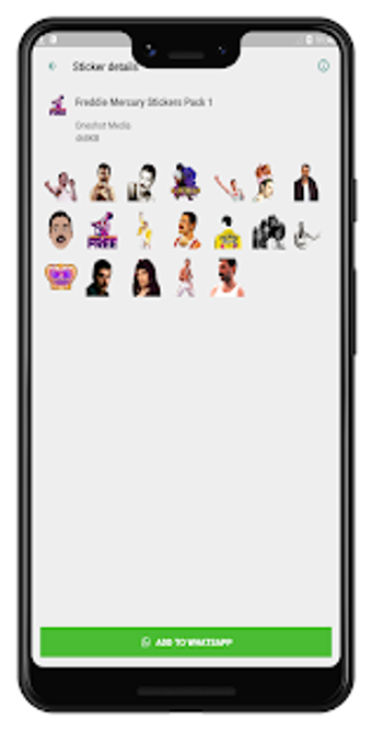 Imagen 2 para Freddie Mercury Stickers …