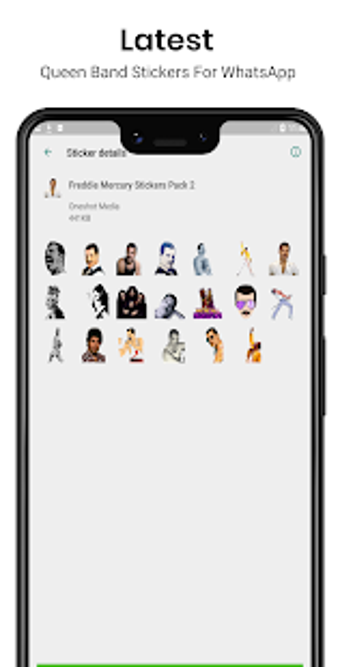 Imagen 3 para Freddie Mercury Stickers …