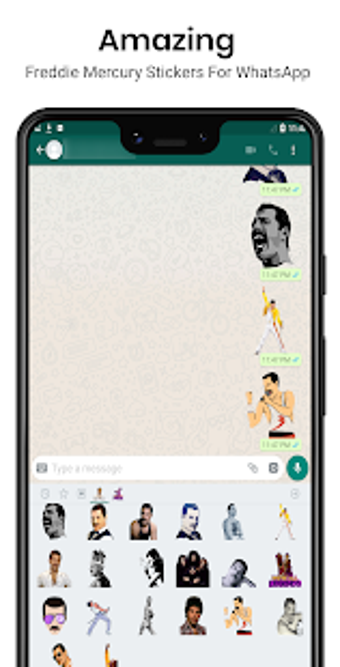 Imagen 1 para Freddie Mercury Stickers …