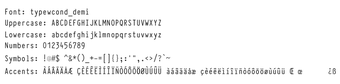 Image 0 for Typewriter Condensed