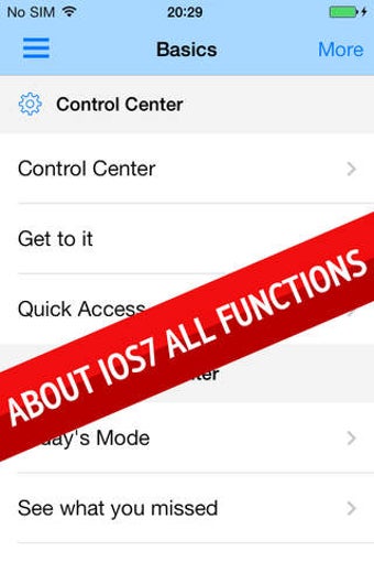 Image 0 for Guide for iOS 7 - How to …