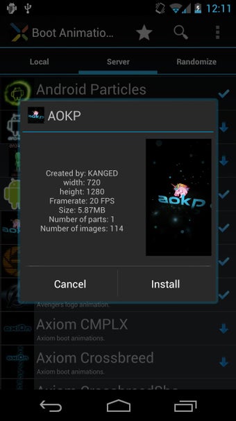 Image 2 for Boot Animations root