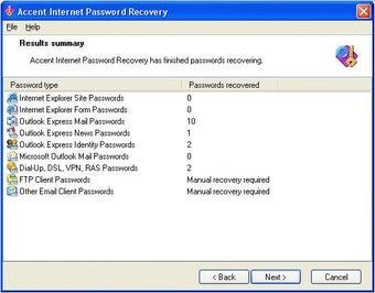 Image 0 for Accent Internet Password …