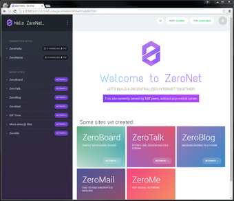 Imagen 0 para ZeroNet