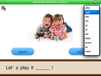 Image 0 for Sight Words with Sentence…