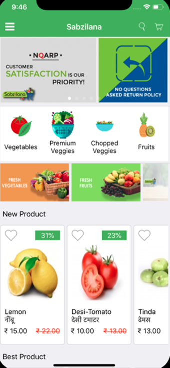 Image 1 for Sabzilana Online Sabzi Ba…