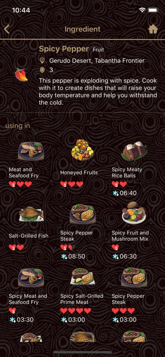 Image 0 for Recipe for Zelda boTW