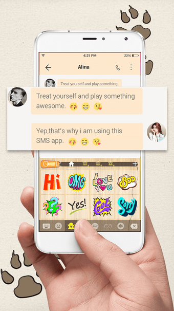 Imagen 2 para Husky Dog Emoji Keyboard