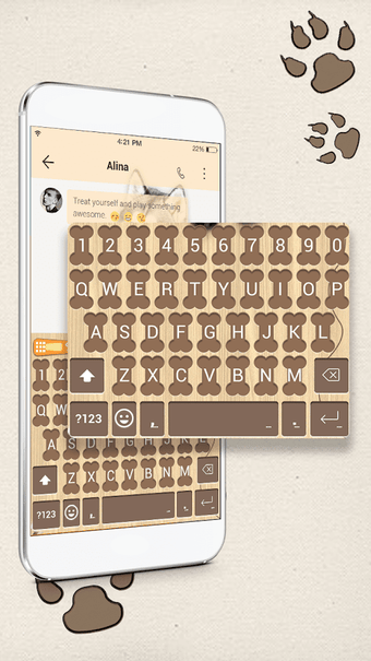 Imagen 1 para Husky Dog Emoji Keyboard