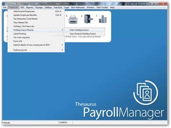 Image 1 for Thesaurus Payroll Manager