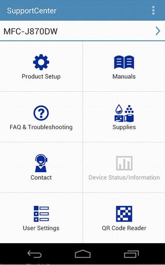 Image 1 for Brother SupportCenter