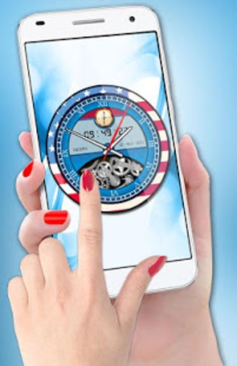 Imagen 2 para USA Analog Clock Live Wal…