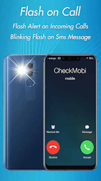 Image 2 for Flash on call and SMS: fl…
