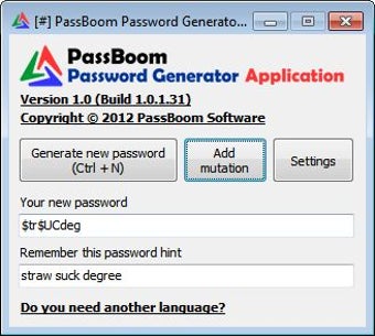 Imagen 0 para PassBoom Password Generat…