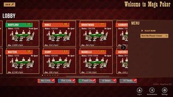 Imagen 0 para Mega Poker Texas Holdem f…