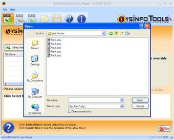 Image 0 for SysInfoTools Xlsx Repair