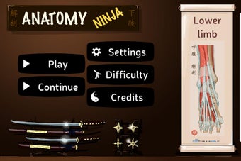 Imagen 1 para Anatomy Ninja Lower Limb