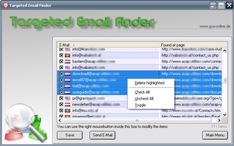Image 0 for GSA Targeted Email Finder