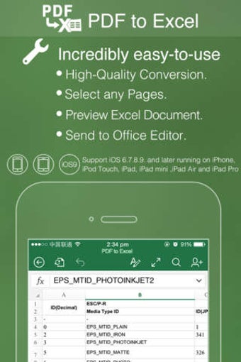 Image 0 for PDF to Excel - Convert PD…