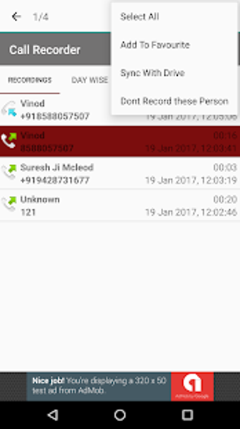 Image 2 for Call Recorder - Automatic
