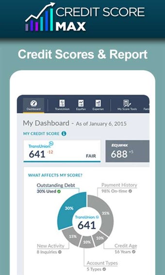 Imagen 2 para Free Credit Score App for…