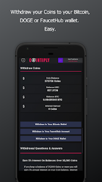 Image 2 for Cointiply - Earn Free Bit…